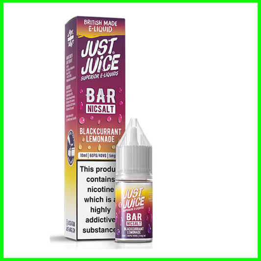 Just Juice E-Liquid Nic Salt - Blackcurrant Lemonade
