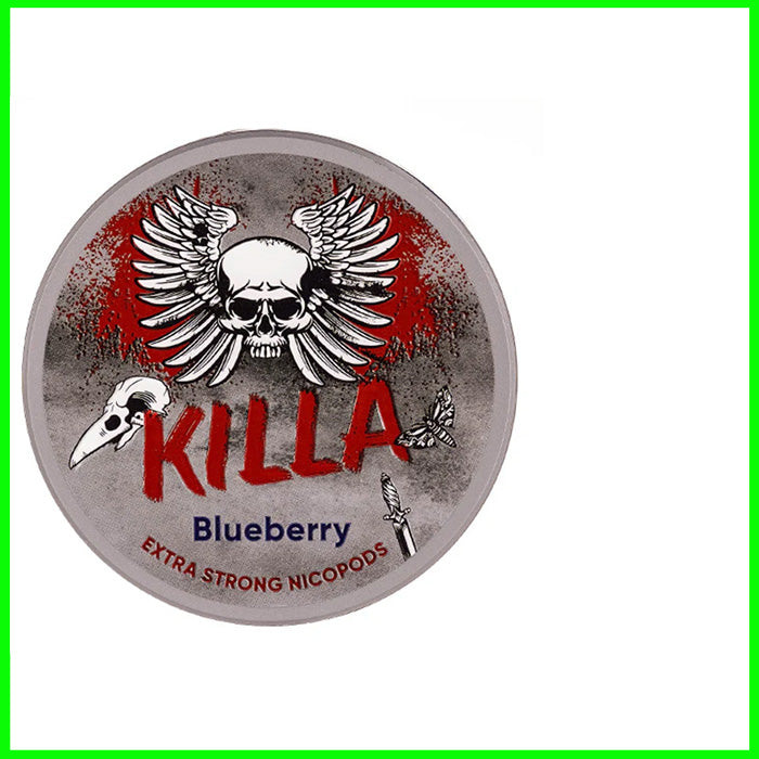 Killa Nicotine Pouches - Blueberry