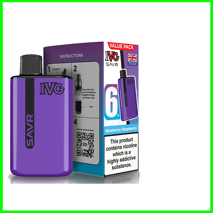 Blueberry Raspberry IVG Savr Pod Kit