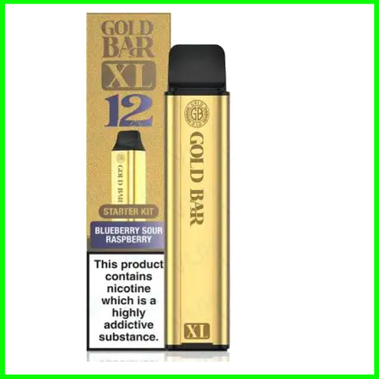 Blueberry Sour Raspberry Gold Bar XL Pod Kit
