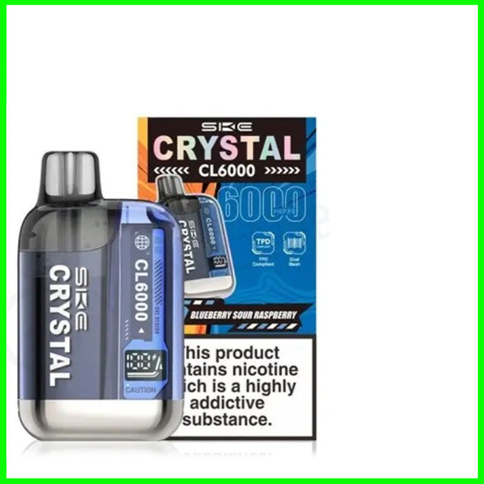 Blueberry Sour Raspberry SKE Crystal CL6000 Pod Kit