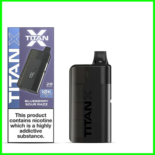 Blueberry Sour Razz Titan X Pod Kit