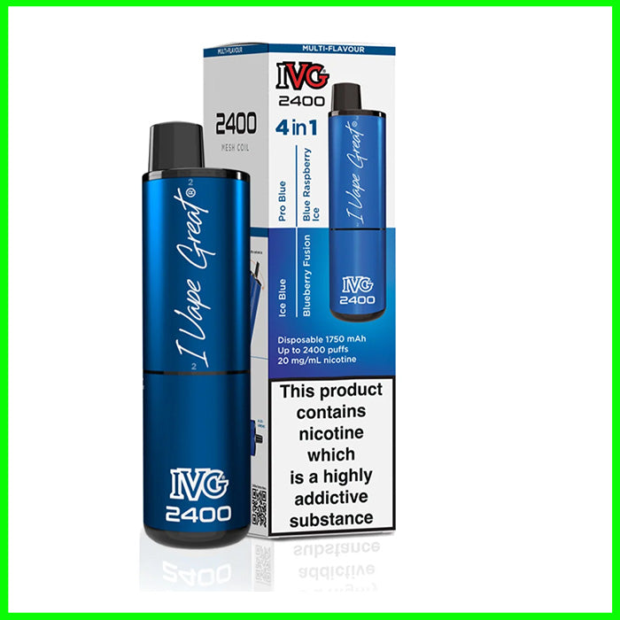 Blue Edition IVG 2400 Pod Kit