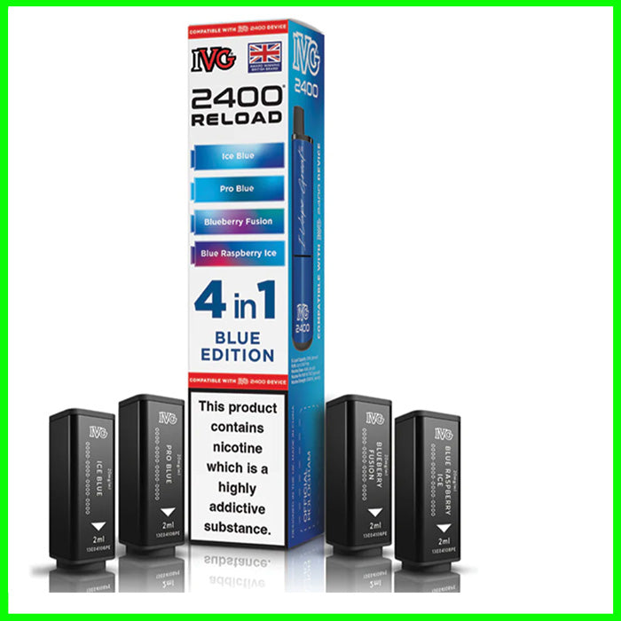 Blue Edition IVG 2400 Refill Pods