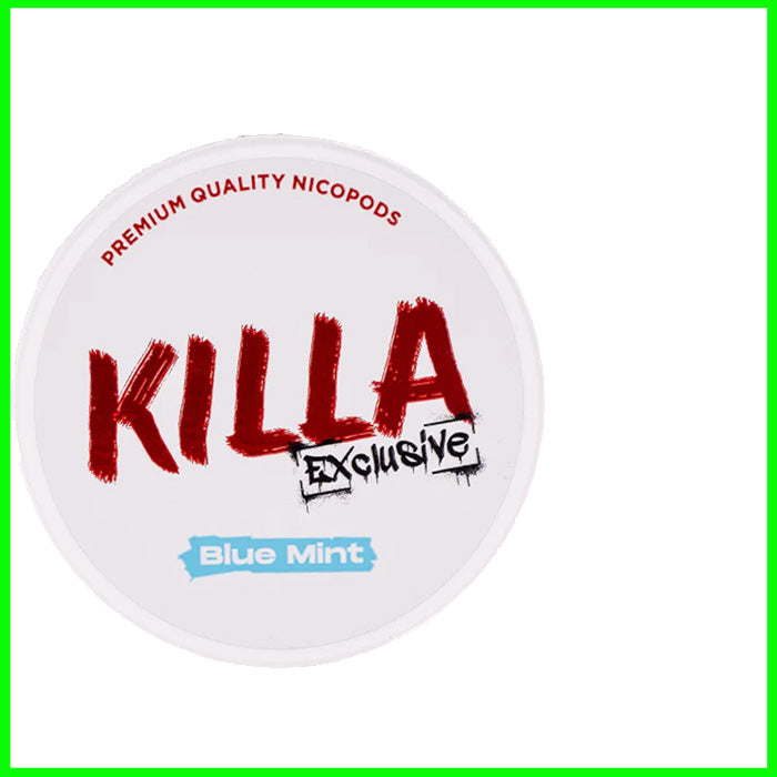 Killa Nicotine Pouches - Blue Mint