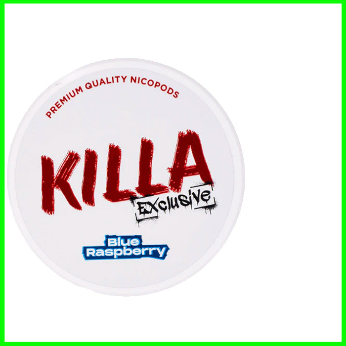 Killa Nicotine Pouches - Blue Raspberry