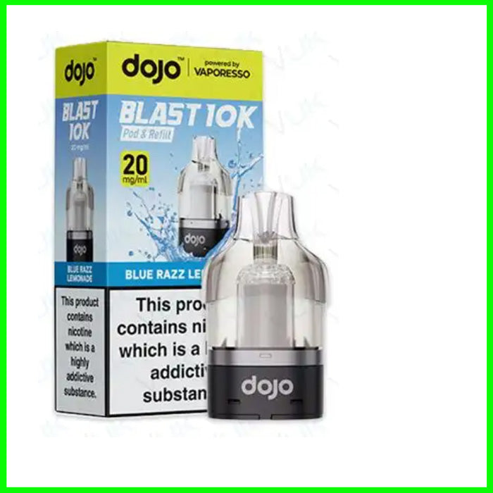 Blue Razz Lemonade Vaporesso Dojo Blast 10K Refill