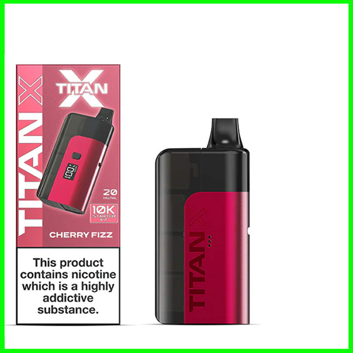 Cherry Fizz Titan X Pod Kit