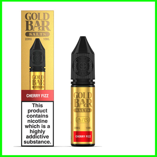 Cherry Fizz Gold Bar Nic Salt