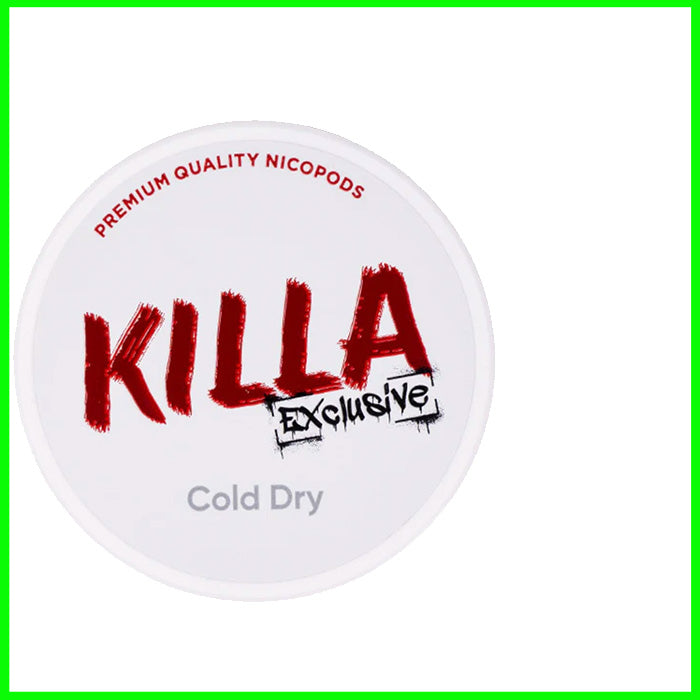 Killa Nicotine Pouches - Cold Dry