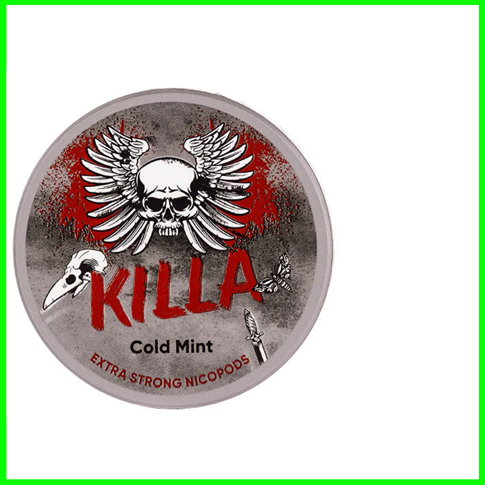 Killa Nicotine Pouches - Cold Mint