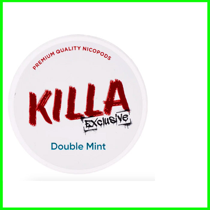 Killa Nicotine Pouches - Double Mint