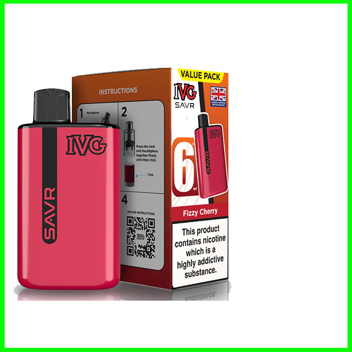 Fizzy Cherry IVG Savr Pod Kit