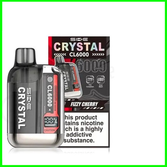 Fizzy Cherry SKE Crystal CL6000 Pod Kit