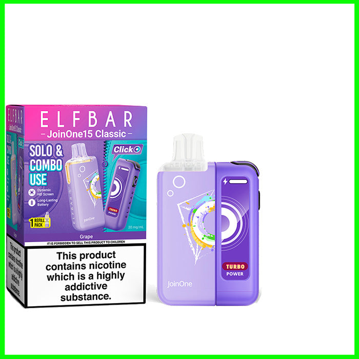 Elf Bar JoinOne15 Vape Kit - Grape
