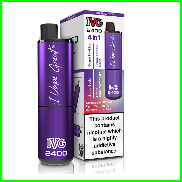 Grape Edition IVG 2400 Pod Kit