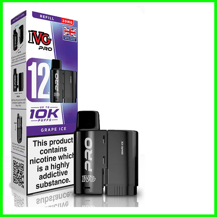 IVG PRO 12 Refill Grape Ice