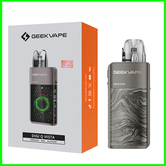Gunmetal Geekvape Digi Q Vista Pod Kit