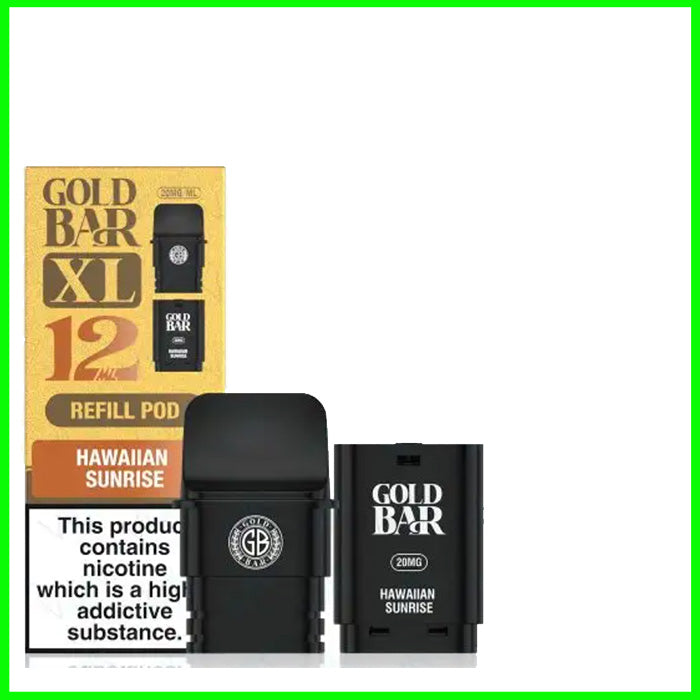 Hawaiian Sunrise Gold Bar XL Refill Pod