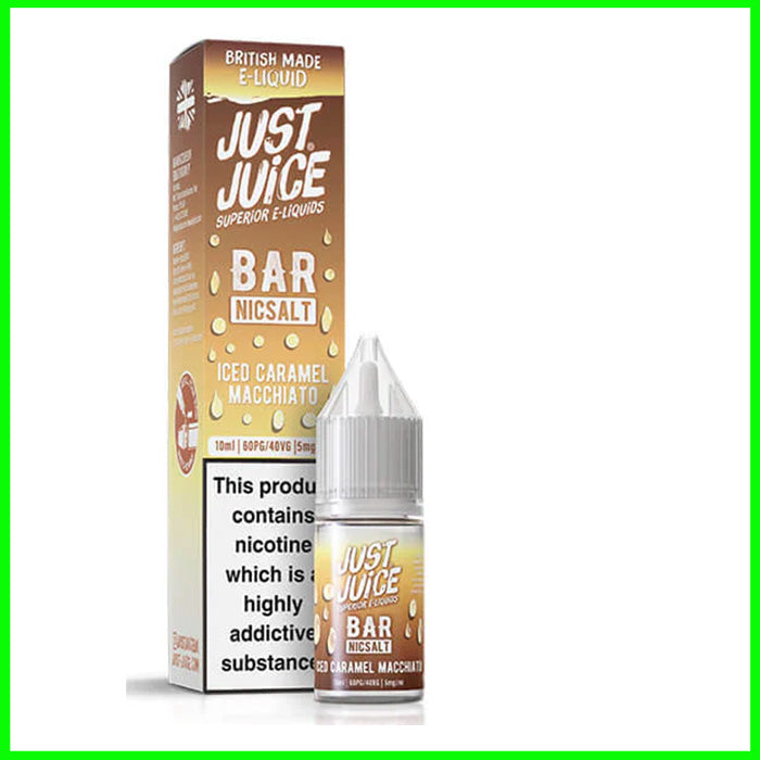 Just Juice E-Liquid Nic Salt - Iced Caramel Macchiato