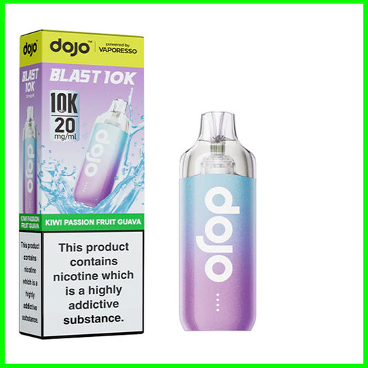 Kiwi Passionfruit Guava Dojo Blast 10K Pod Kit