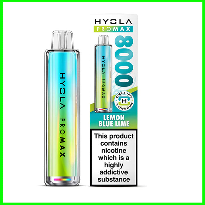 Lemon Blue Lime Hyola Promax 8K Pod Kit