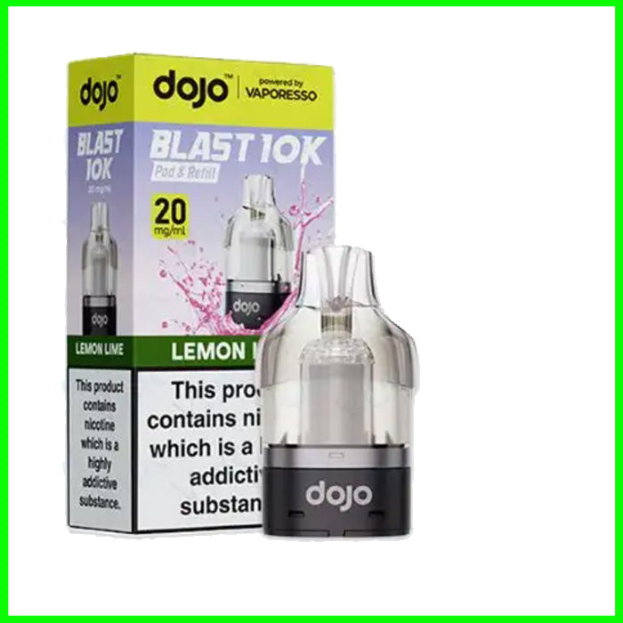 Lemon Lime Vaporesso Dojo Blast 10K Refill