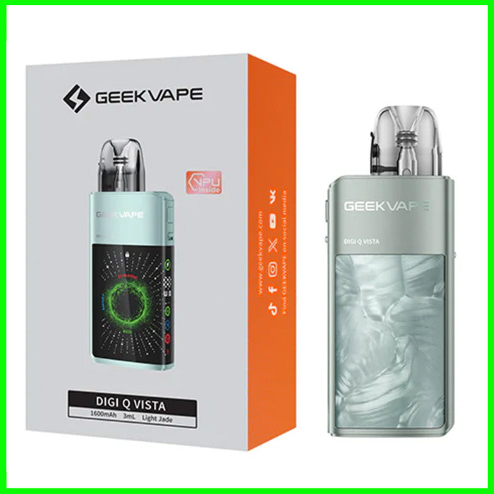 Light Jade Geekvape Digi Q Vista Pod Kit