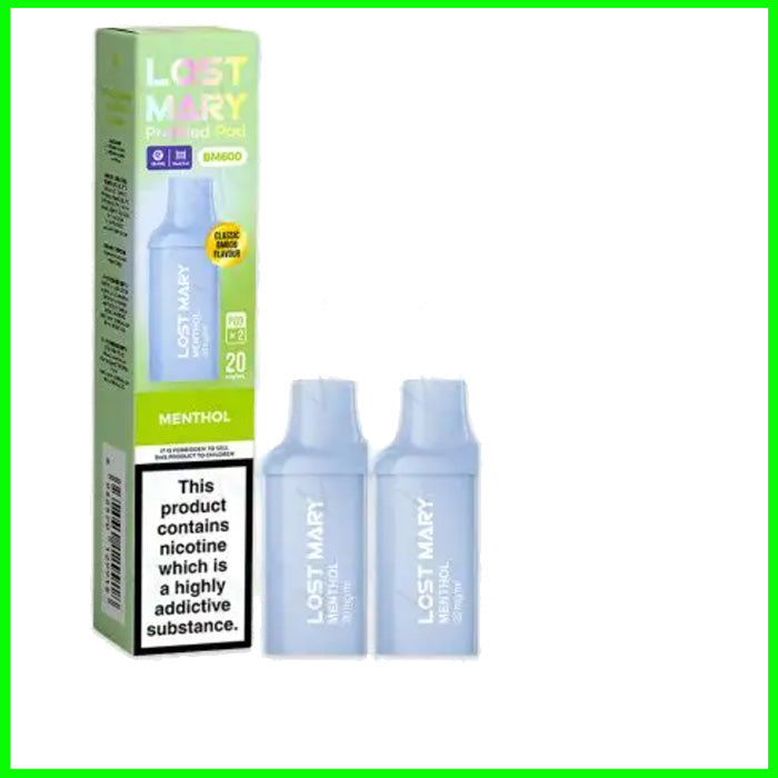 Menthol BM600 Refill Pods