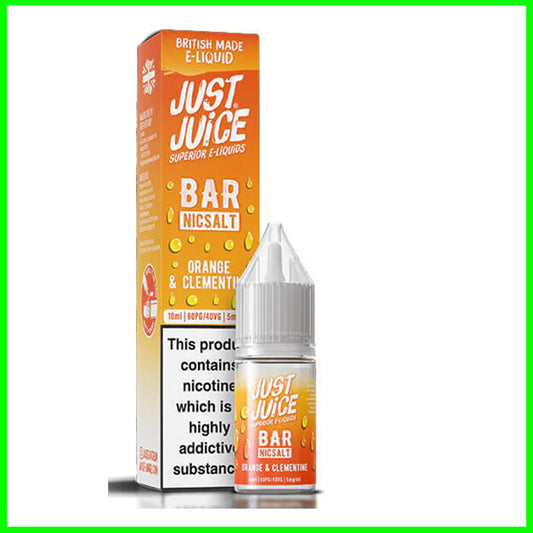Just Juice E-Liquid Nic Salt - Orange and Clementine