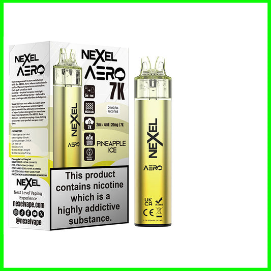 Pineapple Ice Nexel Aero 7K Pod Kit