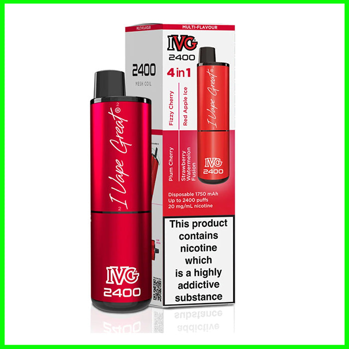 Red Edition IVG 2400 Pod Kit