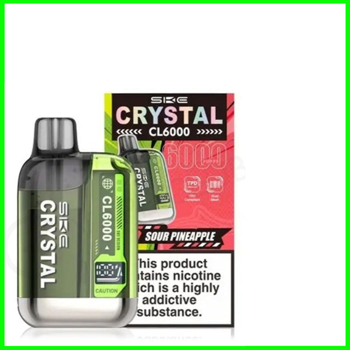 Sour Pineapple SKE Crystal CL6000 Pod Kit
