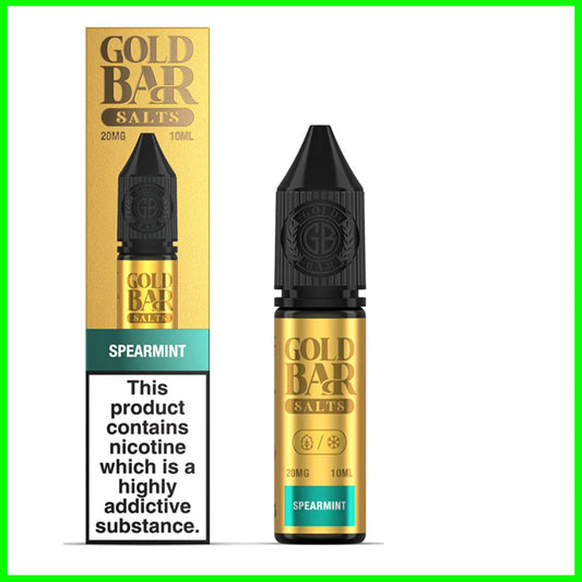 Spearmint Gold Bar Nic Salt