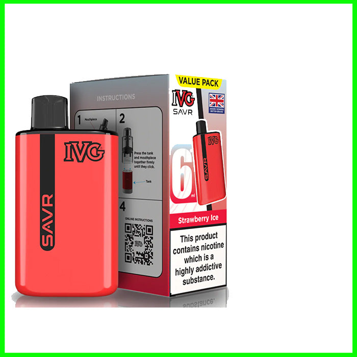 Strawberry Ice IVG Savr Pod Kit