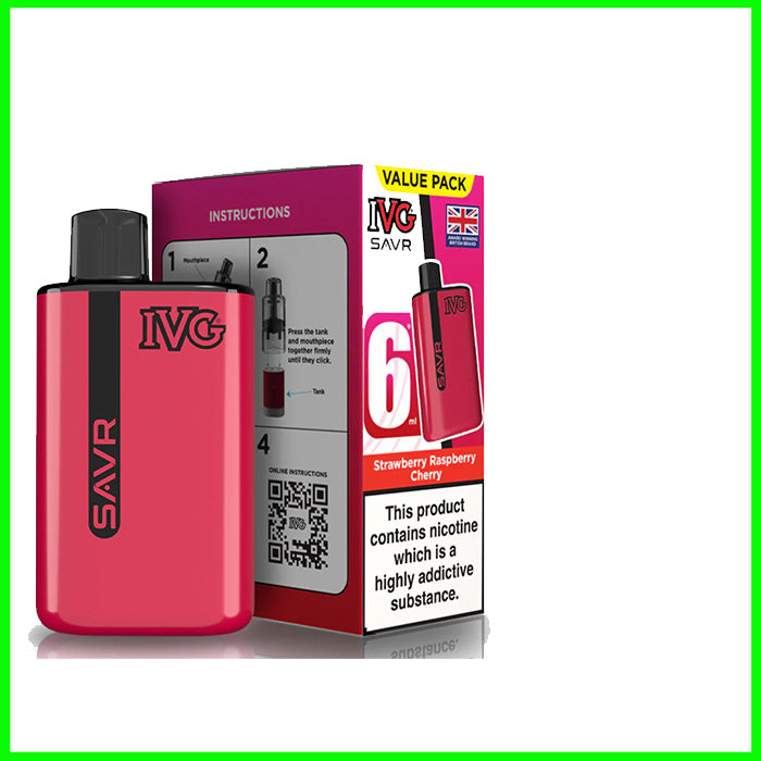 Strawberry Raspberry Cherry IVG Savr Pod Kit