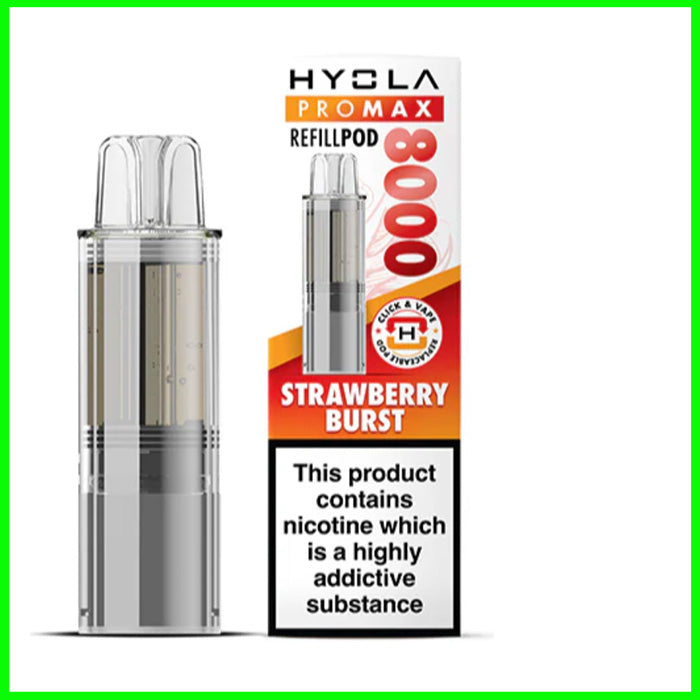Strawberry Burst Hyola Pro Max 8000 Refill Pod