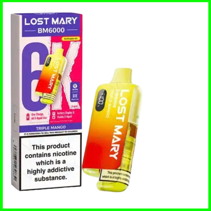 Triple Mango Lost Mary BM6000 Pod Kit