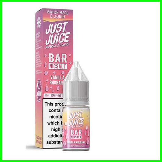 Just Juice E-Liquid Nic Salt - Vanilla Rhubarb