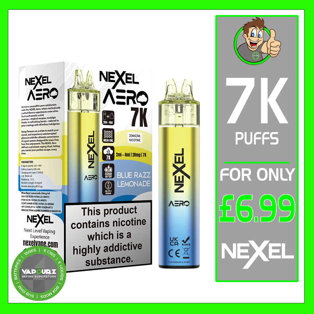 Nexel Aero 7K Prefilled Pod Kit