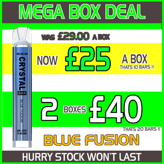 Blue Fusion Crystal MEGA Box Deal