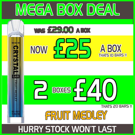 Fruit Medley Crystal MEGA Box Deal