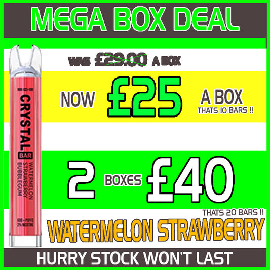 Watermelon Strawberry Crystal MEGA Box Deal