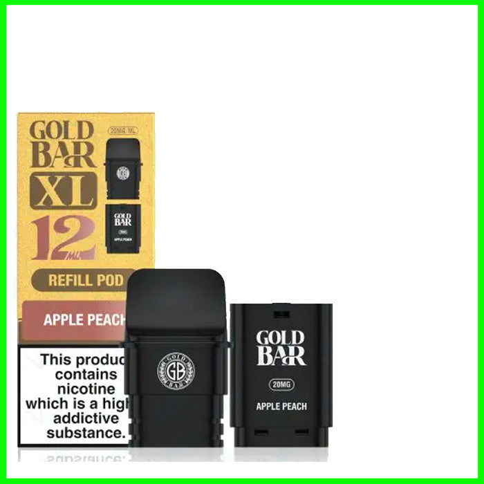 Apple Peach Gold Bar XL Refill Pod