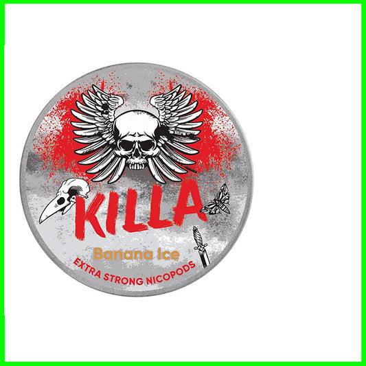 Killa Nicotine Pouches - Banana Ice