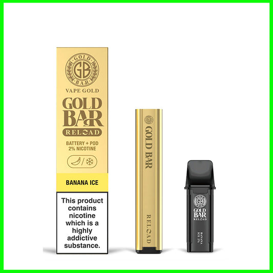 Banana Ice Gold Bar Reload Pre-filled Pod Kit