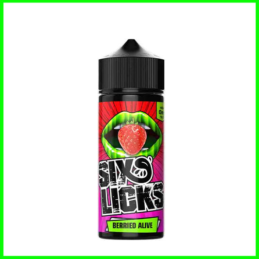 Berried Alive Six Licks 100ml Shortfill