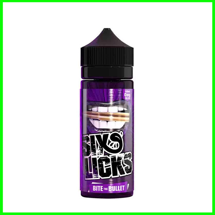 Bite The Bullet Six Licks 100ml Shortfill