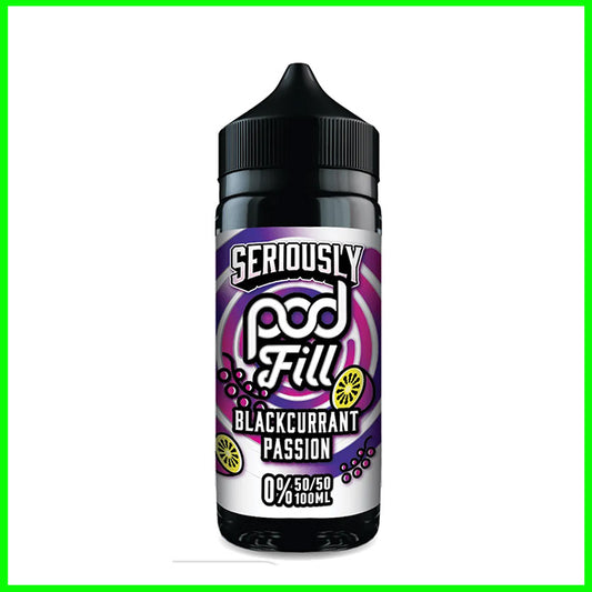 Blackcurrant Passion Seriously Podfill 100ml