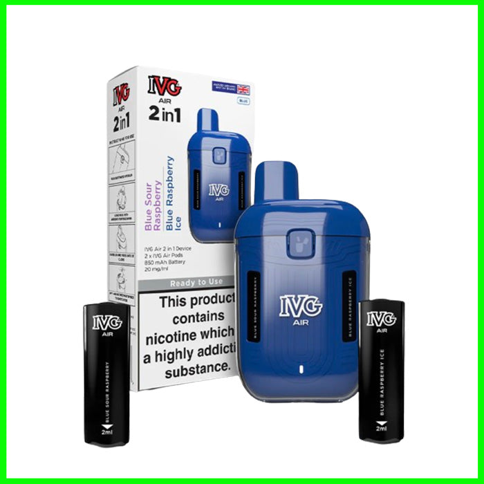 Blue Edition IVG Air 2in1 Pod Kit